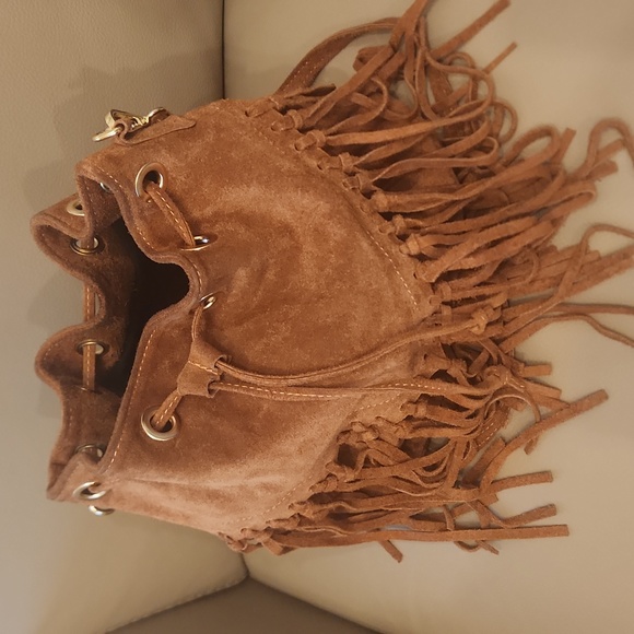 Imported Purse with Fringe. - Picture 1 of 12